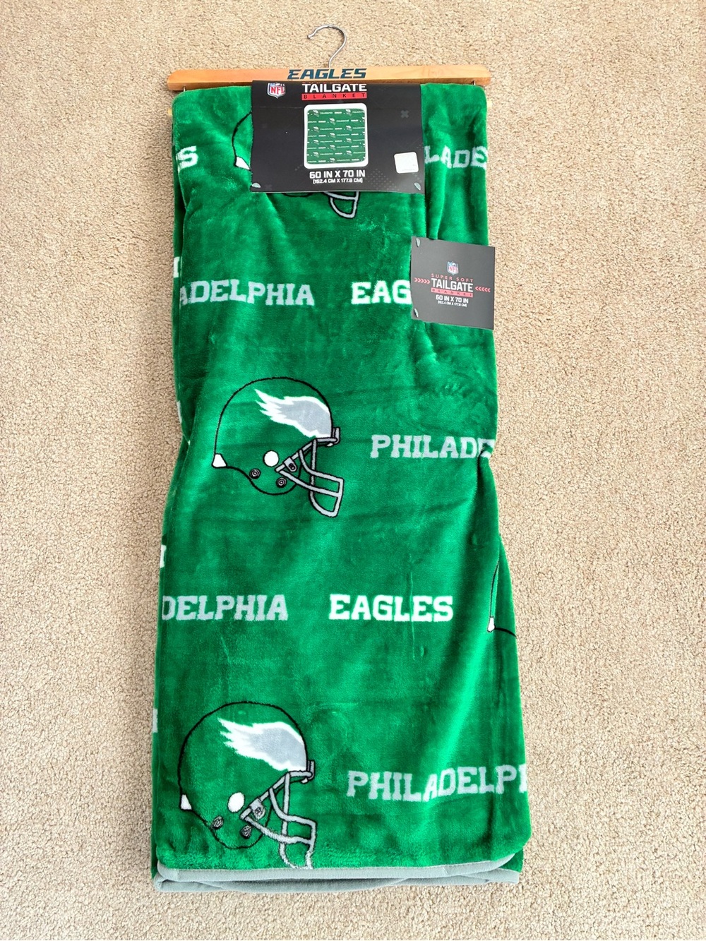 Philadelphia Eagles Fleece NFL Tailgate Blanket
